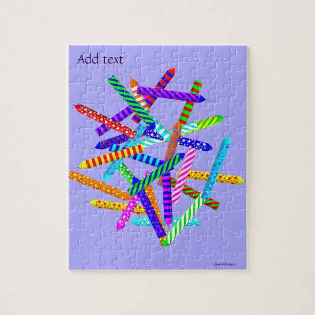 30års födelsedagpussel pussel (Vertikal)