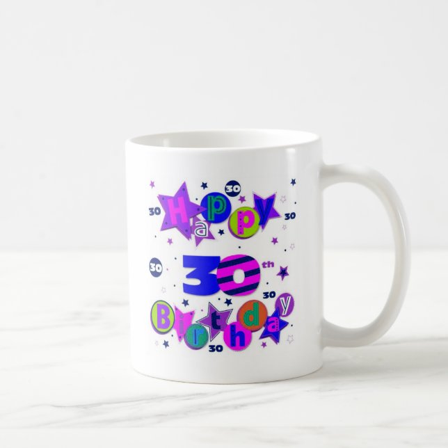 30års födelsedagtshirts kaffemugg (Höger)