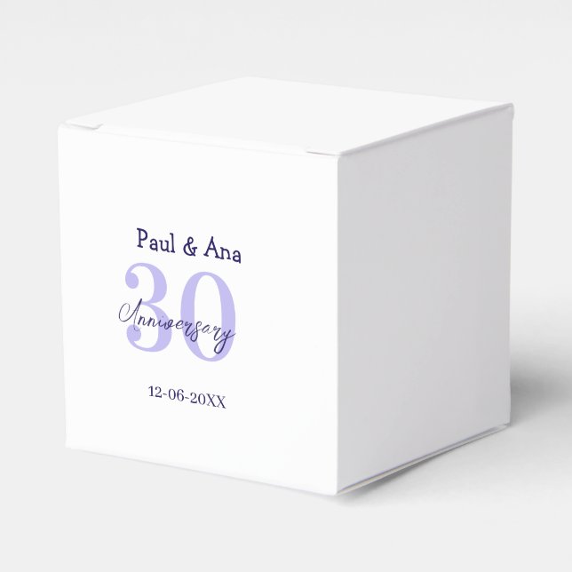 30th anniversary purple bold letter name simple re presentaskar (Framsidan Sidan)