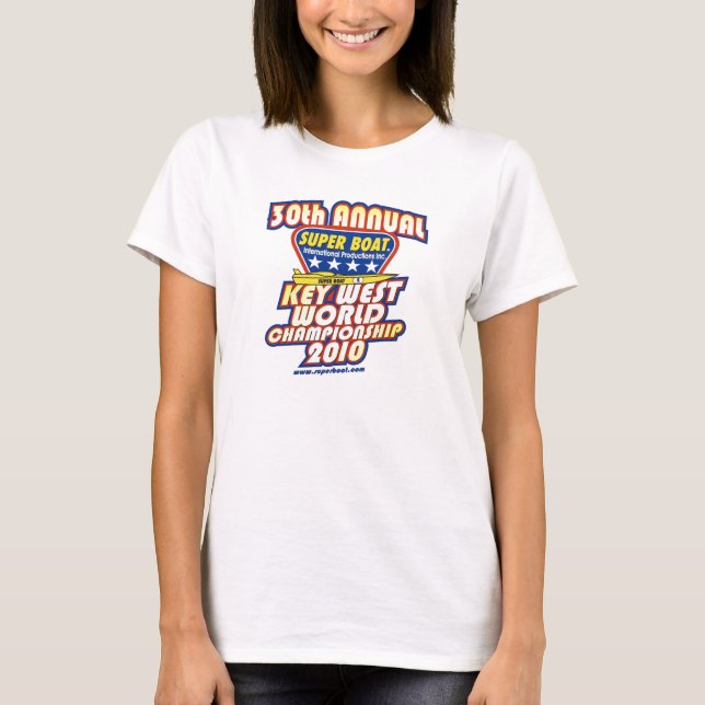 30th Årligt Key West världsmästerskap Tee Shirt (Framsida)