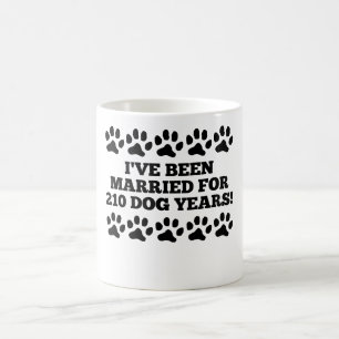 30th Årsdaghundår Kaffemugg