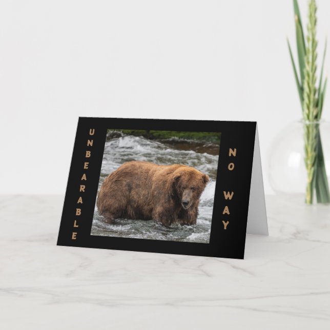 **30th** BIRTHDAY OBEARABLE NEWS Kort (Framsida)