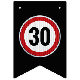 30th Birthday Speed Limit Sign - ANY AGE Vimplar