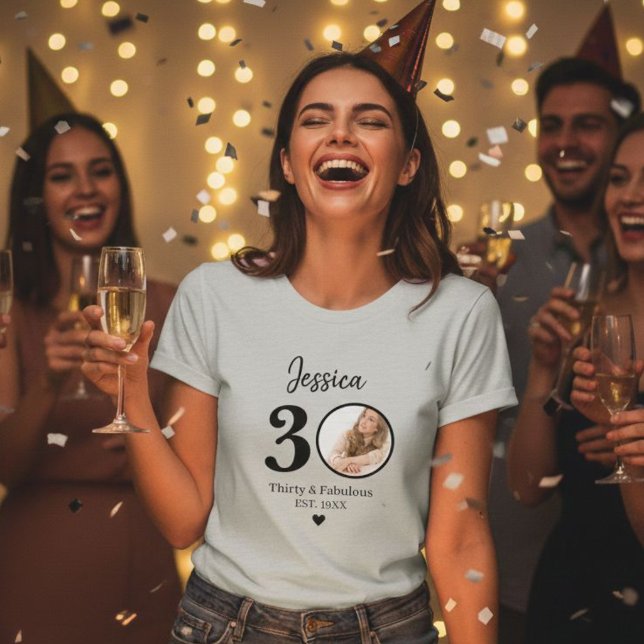 30th birthday womens tshirts thirty milestone (Skapare uppladdad)