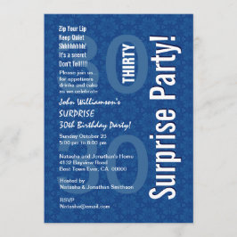 30th Blommor för stjärna för Inbjudningar