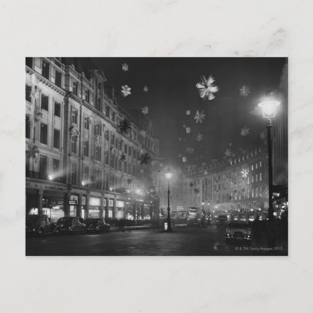30th November 1955: Julpynt Helg Vykort (Framsida)