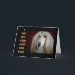 **30th*** och MYCKET SPECIELLT BIRTHDAY ÖNSKEMÅL F Kort<br><div class="desc">TACK FÖR ATT JAG STOPPADE ETT AV MINA ÅTTA LAGER!</div>