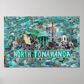 30x20 Tryck - Gatorna i North Tonawanda NY