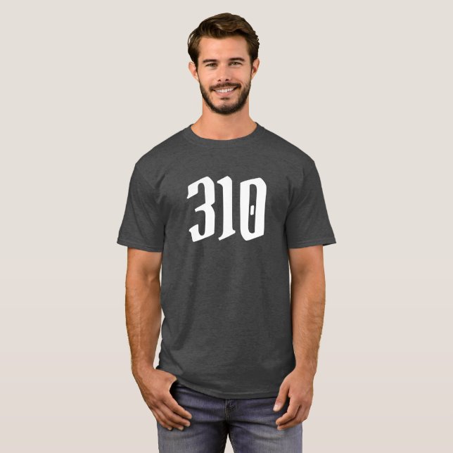 310 Områdeskod T Shirt (Hel framsida)