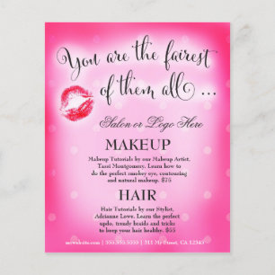 311 Alla Rosa Lip Beauty Flyer