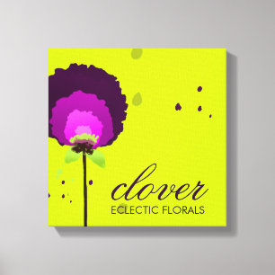 311 Alluring Allium Neon Canvastryck