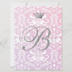311 Baby Rosa & Lilac Inbjudningar