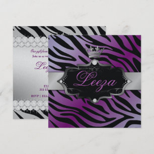 311-Baroque Princess Premium Metallic Inbjudningar