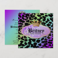 311 Bodacious Leopard Damask Amethyst Rainbow