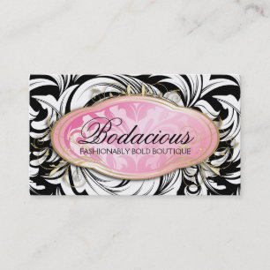 311 Bodacious överdådiga BoutiqueLeopardfläckar Visitkort
