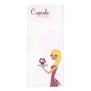 311 Candie den muffinCutie blondinen Reklamkort