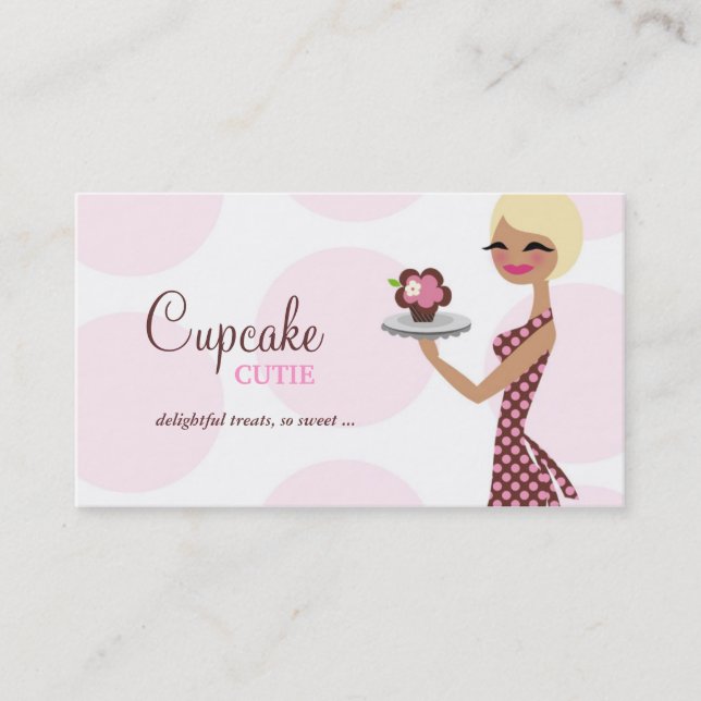 311 Candie den muffinCutie visitkorten Visitkort (Framsida)