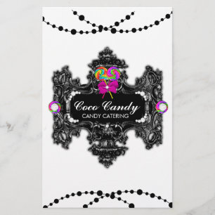 311 Candy Wonderland Black White Flygblad