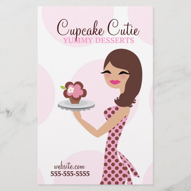 311 Carlie den Cupcake Cutie Flyer (Framsidan)