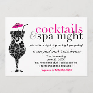 311 Cocktails & Spa Inbjudningar
