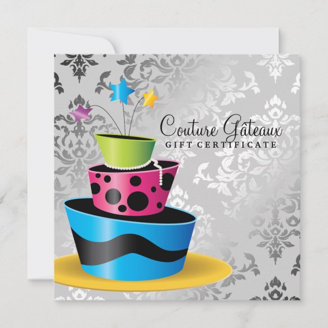 311 Couture Gâteaux Gift Certificate Multi (Framsida)