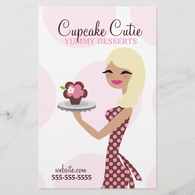 311 Cupkaka Cutie Blonde Flygblad (Framsidan)