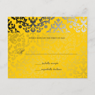 311-Dazzling Damask Gult Jacka OSA kort
