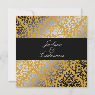 311-Dazzling Damask Lioness Inbjudningar