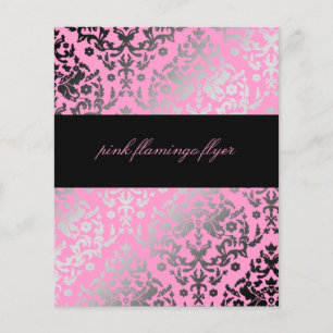 311-Dazzling Damask Rosa Flamingo Flyer