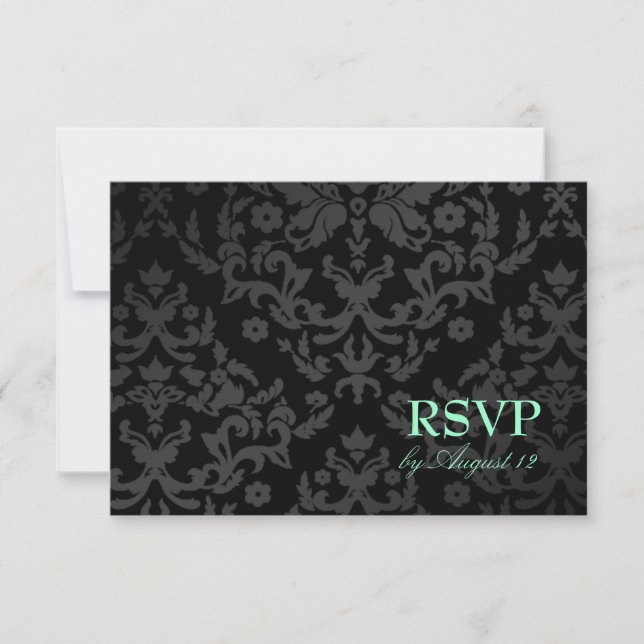 311 Dazzling Damask Turcos OSA Small Card Kort (Framsida)