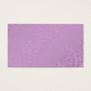 311-Dazzling Damask Vild Lila Namn-kort Visitkort
