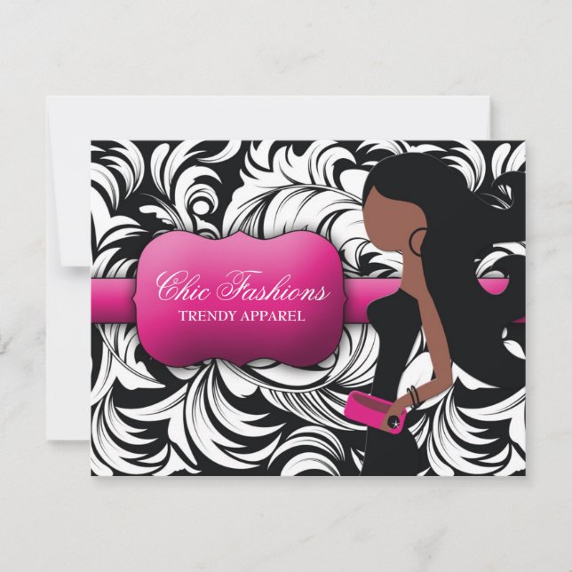 311 Fashionista Gift Card African American (Framsida)