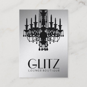 311-Glitz Boutique - festligt guld Visitkort
