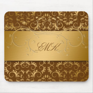 311-Golden gudomlig choklad - brun mousepad Musmatta