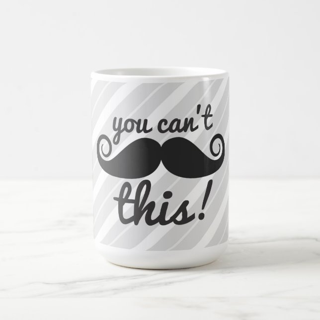 311 kan du inte behandla denna mustaschmugg kaffemugg (Center)