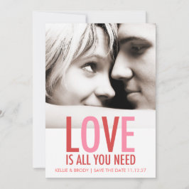 311 Kärlek är allt du behöver för att spara datume Spara Datumet