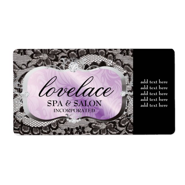 311 Kärlek Snöre Lavender Platter Fraktsedel (Framsidan)