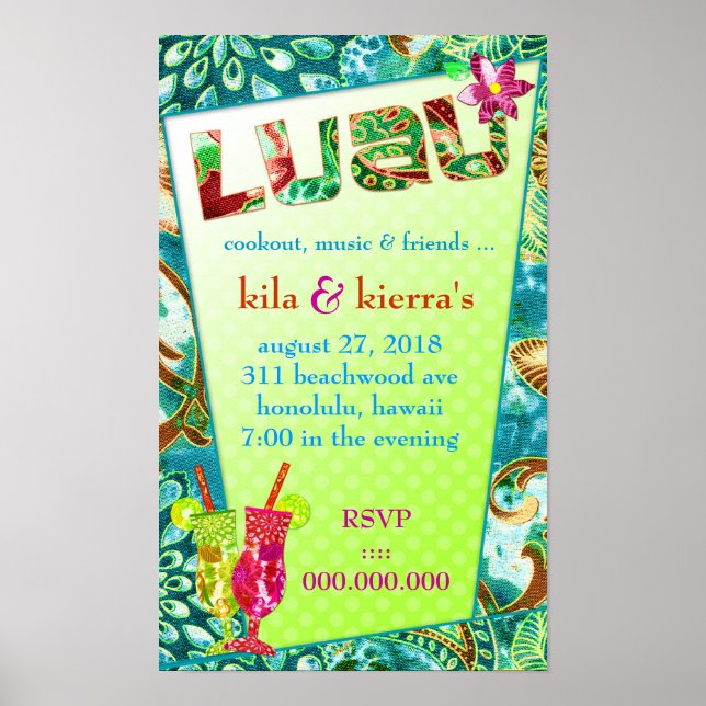 311 Kila Luau-Poster Poster (Framsidan)