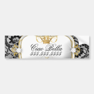 311 Lace De Luxe Ciao Bella Metallisk Bildekal
