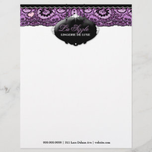 311-Lace De Luxe - Violet Brevhuvud
