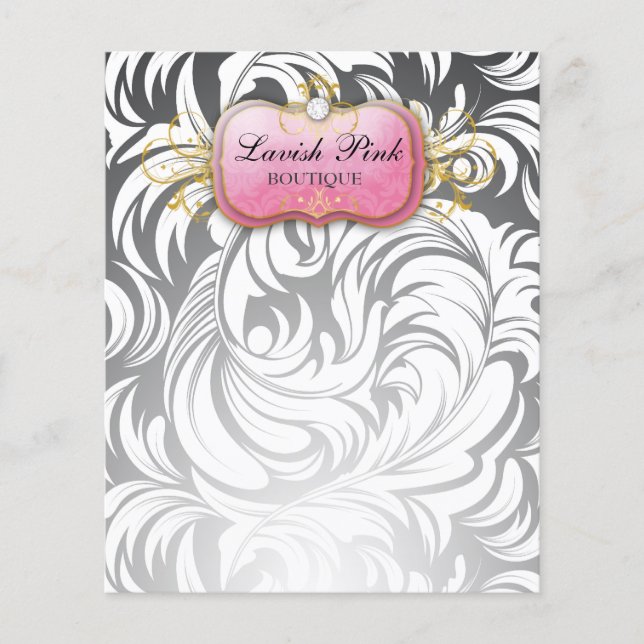 311-Lavish Rosa Plate | Diamant Flyer (Framsidan)