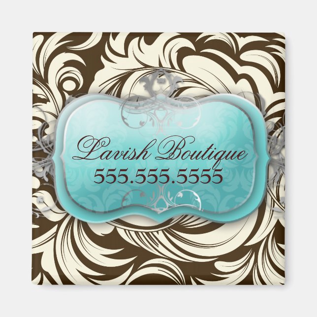 311 Lavish Topaz Brown & Cream Magnet (Framsidan)