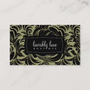 311 Lavishly Lainey svart & vis visitkort