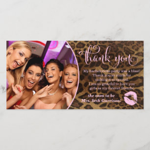 311 Leopard Bachelorette Party Tack Kort