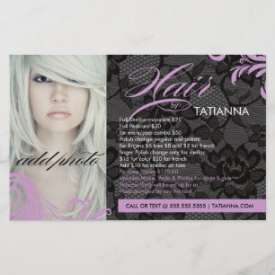 311 Lilac och Snöre Hair med Flyer