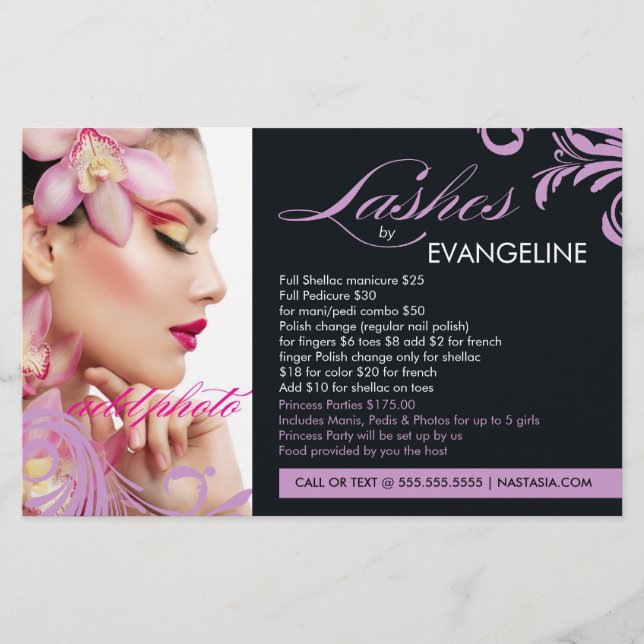 311 Lilac-utslag av Flyer (Framsidan)