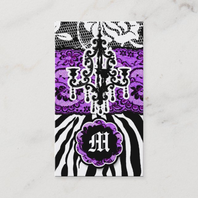 311 lilor för match för vildblandning n visitkort (Framsida)