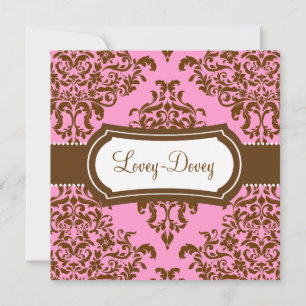 311 Lovey Dovey Damask Gift Certificate Rosa Choco