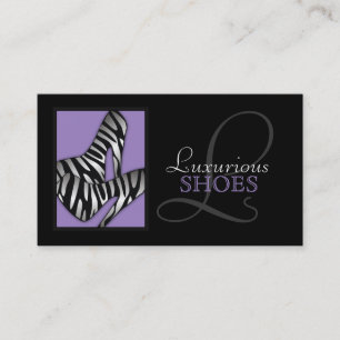 311-Luxurious skor lilor Visitkort