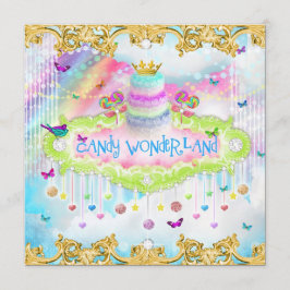 311 Magic Candy Wonderland Inbjudningar